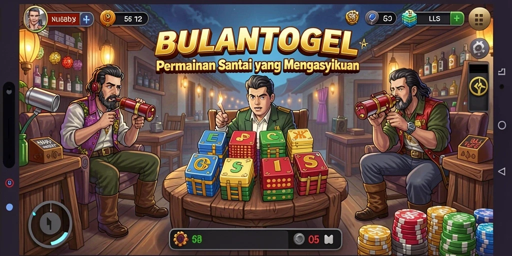 Tampilan gameplay BULANTOGEL yang menggembirakan dan menyenangkan.