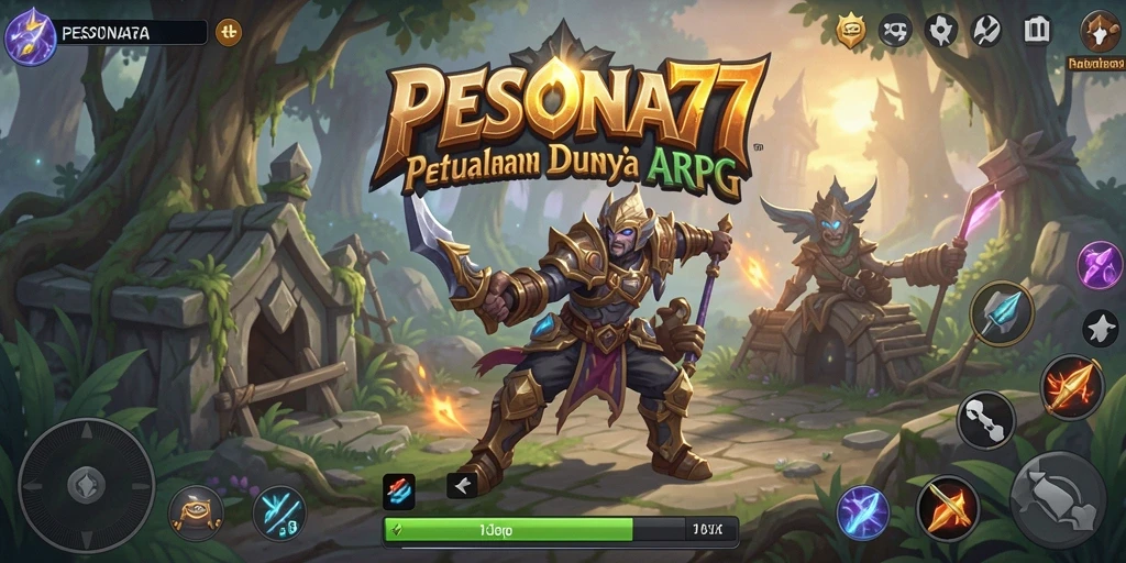 Tampilan gameplay PESAON77 yang memukau dan penuh aksi.