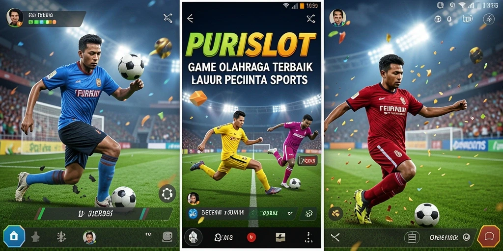 Tampilan menarik dari gameplay <strong>PURISLOT</strong> dalam aksi olahraga seru.